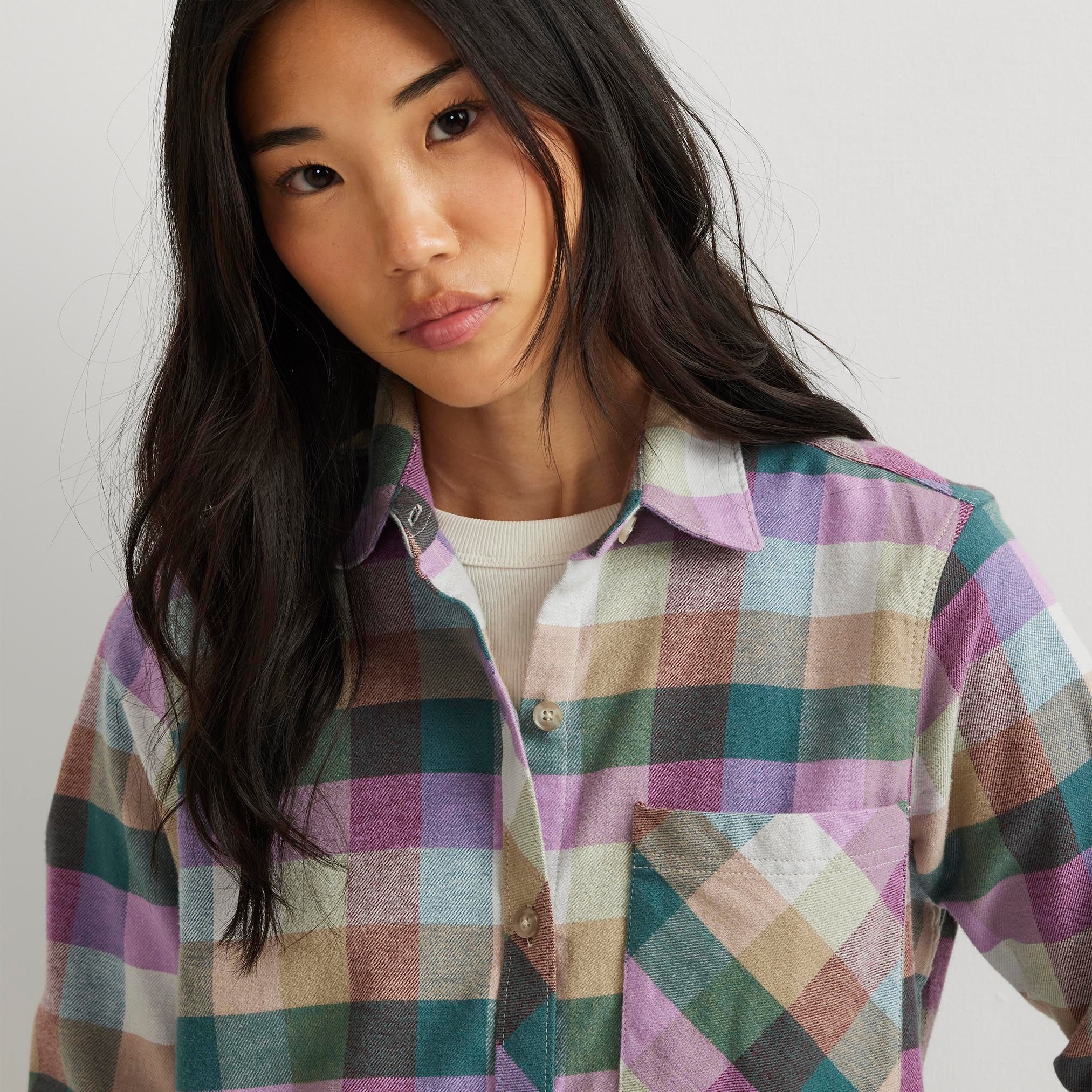 08-1348-CAMISA FIELD FLEX FLANNEL-EDDIE BAUER
