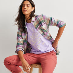 08-1348-CAMISA FIELD FLEX FLANNEL-EDDIE BAUER