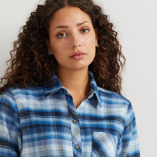 08-1348-CAMISA FIELD FLEX FLANNEL-EDDIE BAUER