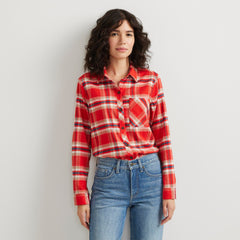 08-1348-CAMISA FIELD FLEX FLANNEL-EDDIE BAUER