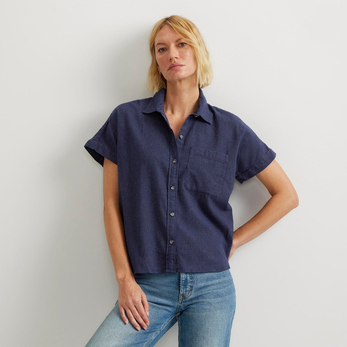 08-1349-CAMISA FIELD FLANNEL MANGA CORTA-EDDIE BAUER