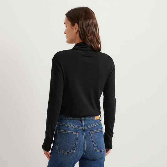 09-1813-MANGA LARGA FAV TNECK SOLID-EDDIE BAUER