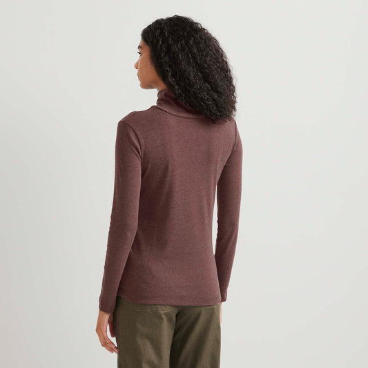 09-1813-MANGA LARGA FAV TNECK SOLID-EDDIE BAUER
