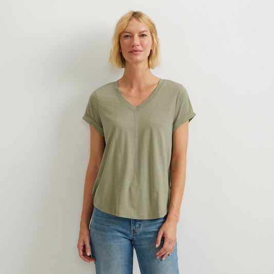 09-3069-TEE MANGA CORTA GATECHK VNK-EDDIE BAUER#color_520-dusty-sage