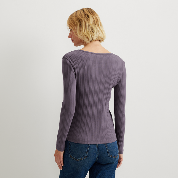 09-4682-MEADOWOOD RIB LS-EDDIE BAUER