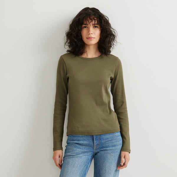 09-4887-PLAYERA MANGA LARGA ESSENTIAL RIB LAYERING-EDDIE BAUER