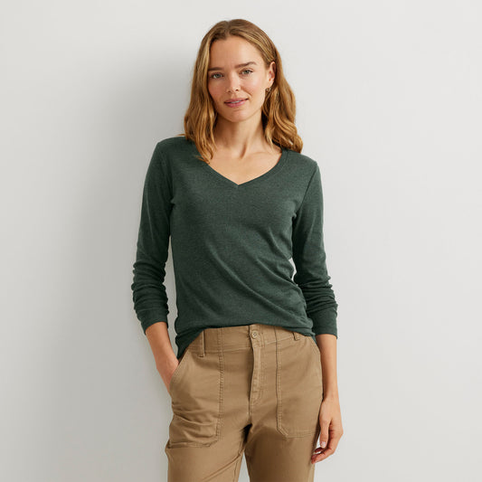 09-5638-TEE MANGA LARGA FAV VNK-EDDIE BAUER#color_614-dk-hunter