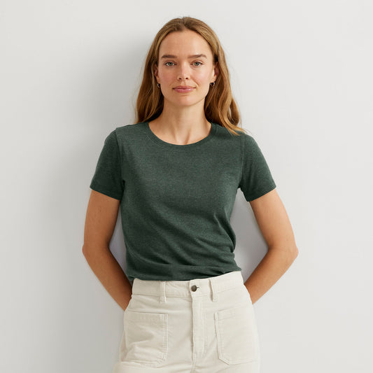09-7303-TEE MANGA CORTA FAV CREW-EDDIE BAUER#color_614-dk-hunter