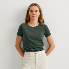 09-7303-TEE MANGA CORTA FAV CREW-EDDIE BAUER#color_614-dk-hunter