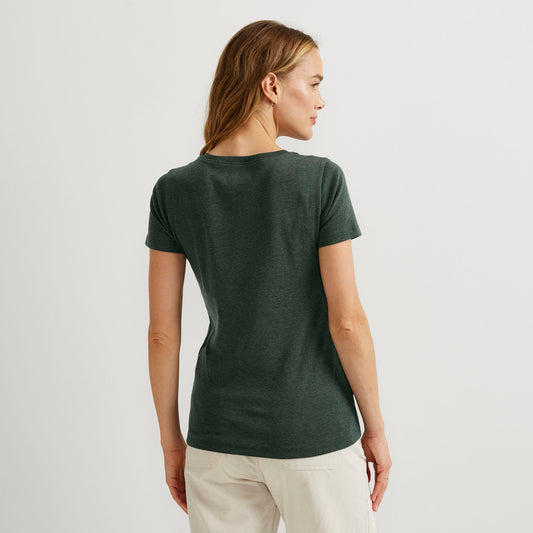 09-7303-TEE MANGA CORTA FAV CREW-EDDIE BAUER#color_614-dk-hunter