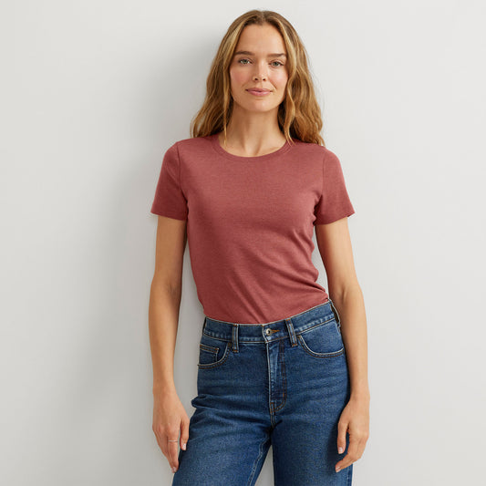 09-7303-TEE MANGA CORTA FAV CREW-EDDIE BAUER#color_749-mineral-red