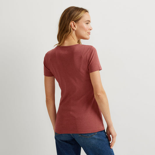 09-7303-TEE MANGA CORTA FAV CREW-EDDIE BAUER#color_749-mineral-red