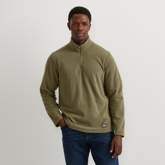 29-063-QUEST 1/4 ZIP-EDDIE BAUER