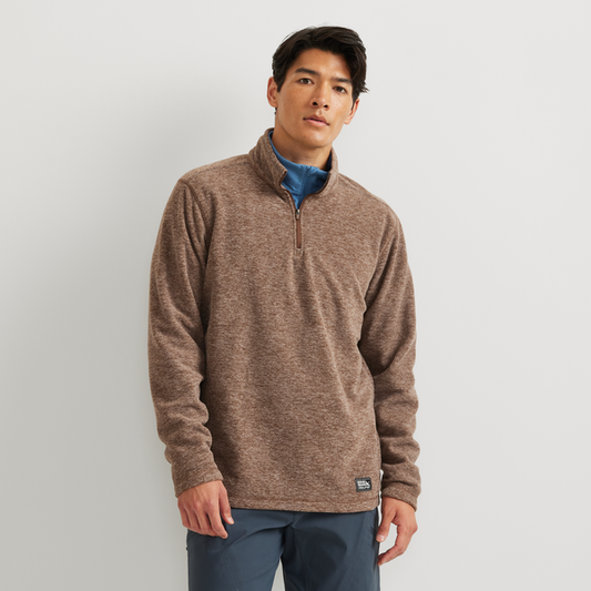 29-063-QUEST 1/4 ZIP-EDDIE BAUER