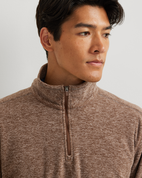 29-063-QUEST 1/4 ZIP-EDDIE BAUER