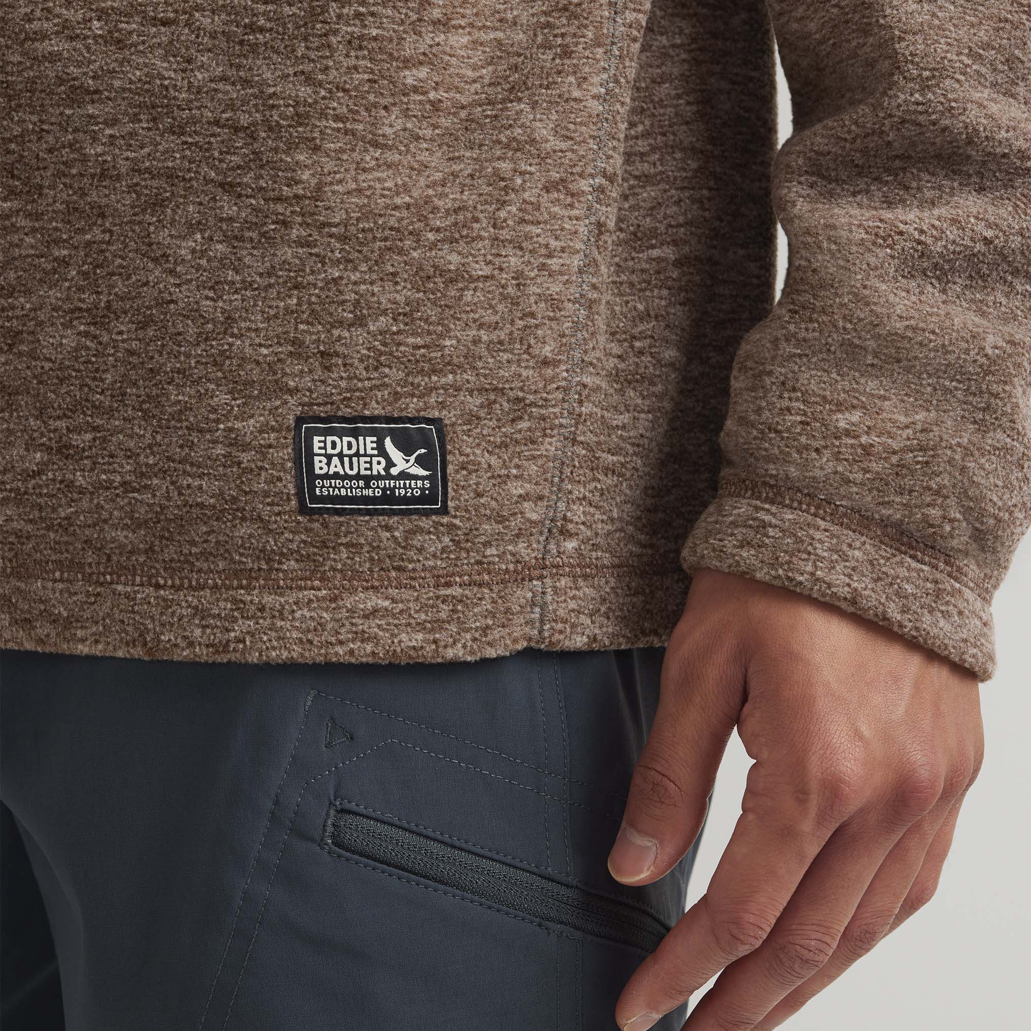 29-063-QUEST 1/4 ZIP-EDDIE BAUER