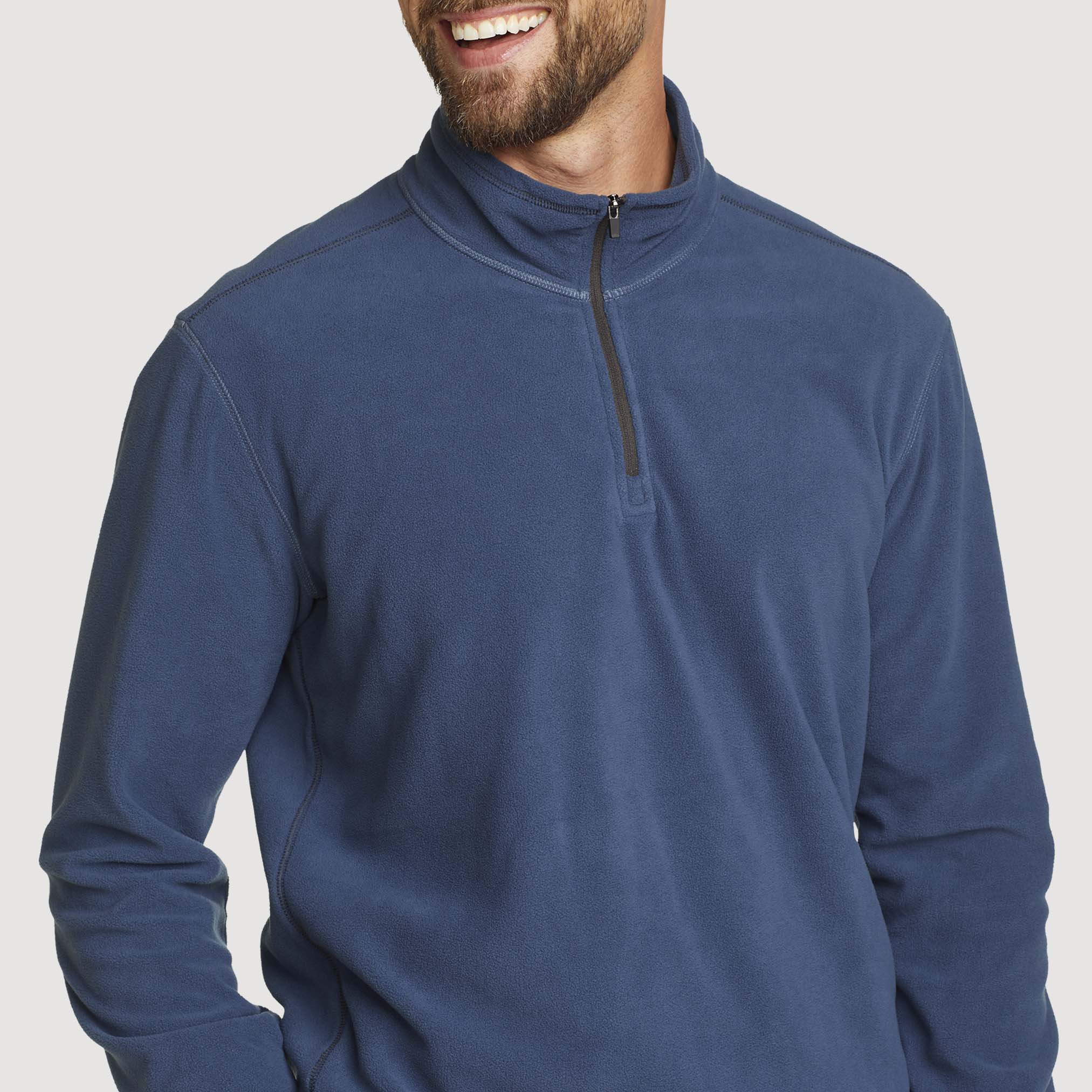 29-063-QUEST 1/4 ZIP-EDDIE BAUER