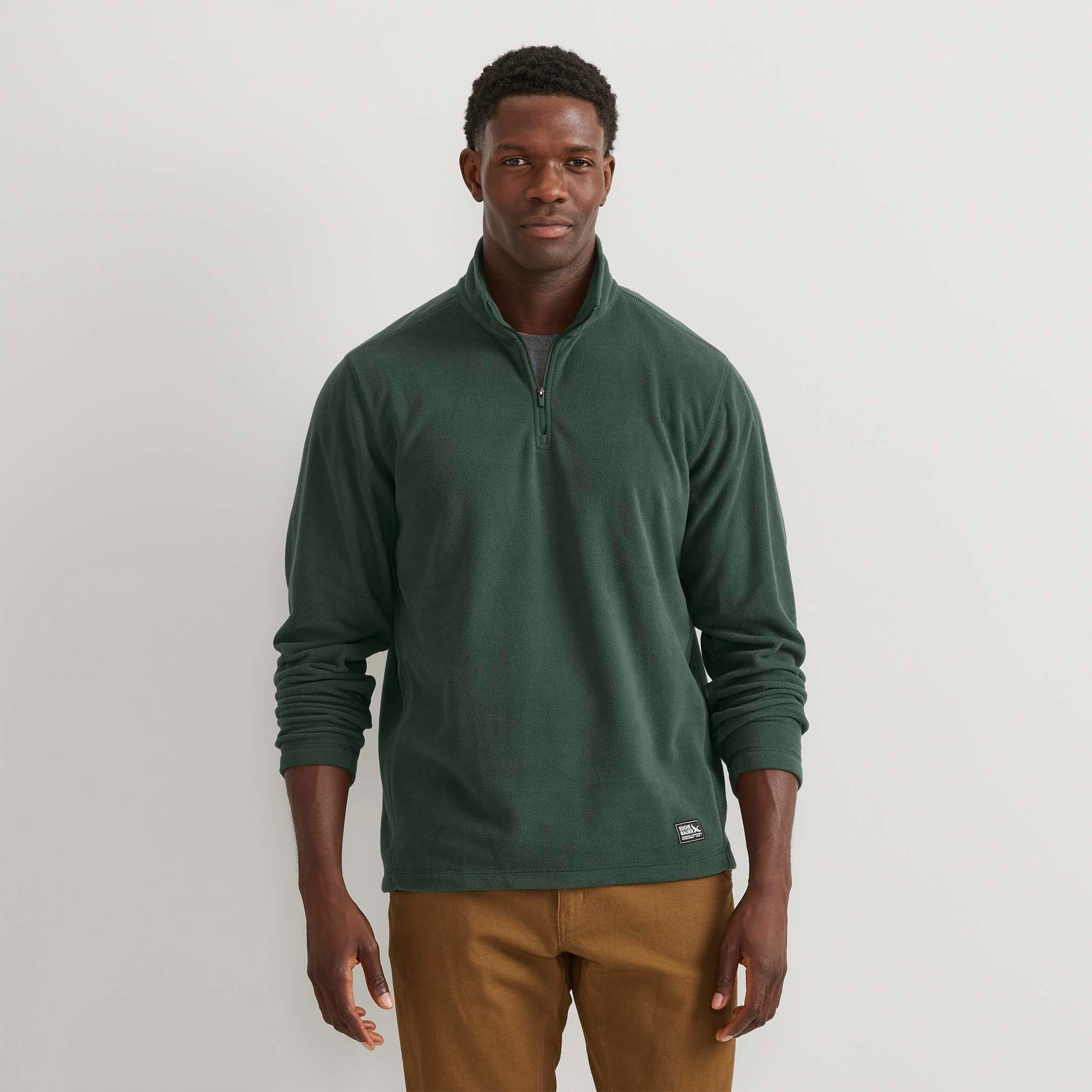 29-063-QUEST 1/4 ZIP-EDDIE BAUER