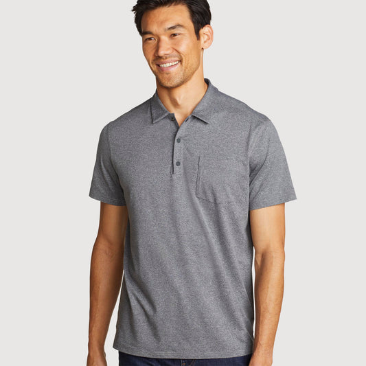 29-1668-POLO SS MOUNTAIN TREK-EDDIE BAUER