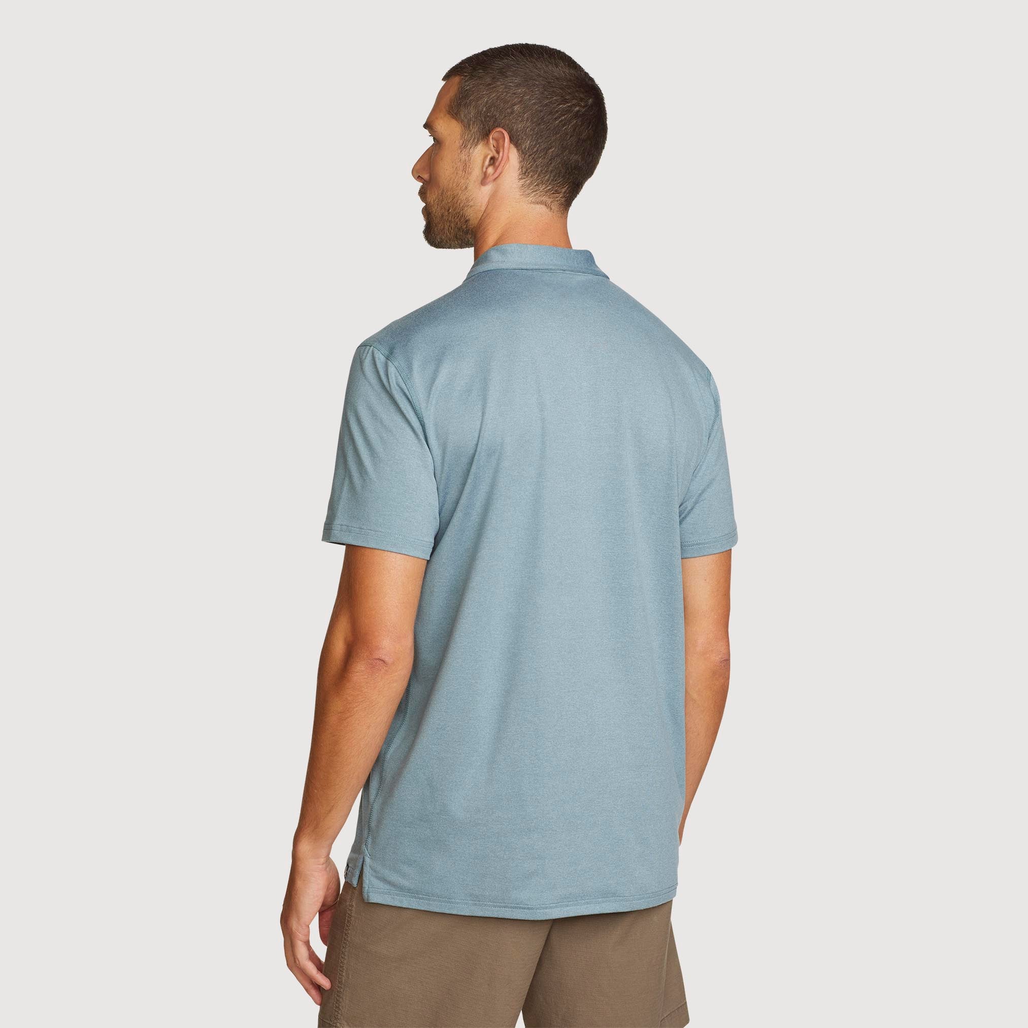 29-1668-POLO SS MOUNTAIN TREK-EDDIE BAUER