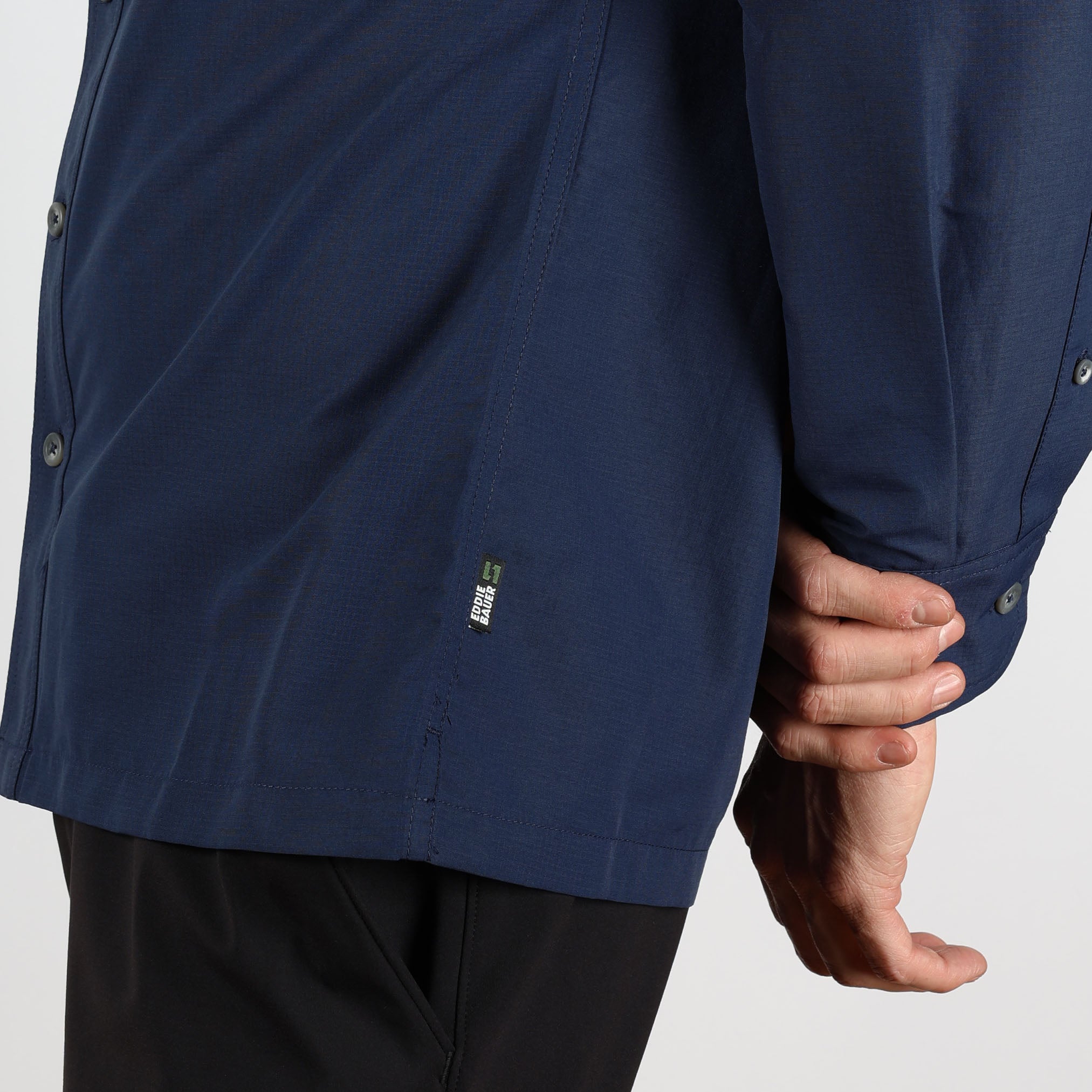 29-1686-CAMISA MANGA LARGA RAINIER RIPSTOP-EDDIE BAUER