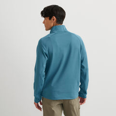29-1704-MANGA LARGA HIGH ROUTE GRID HALF ZIP MOCK 2.0-EDDIE BAUER