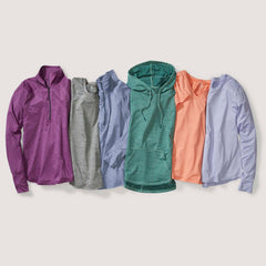 09-4075-LS RESO STRETCH 1/4 ZIP-EDDIE BAUER