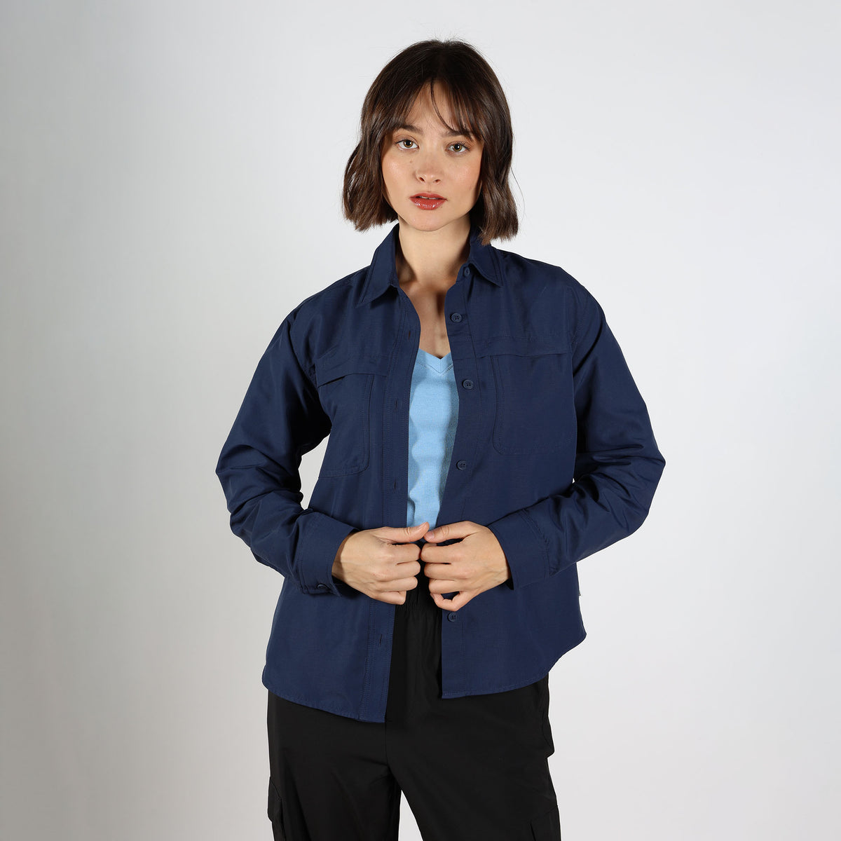 31-6063-CAMISA RAINIER RIPSTOP-EDDIE BAUER