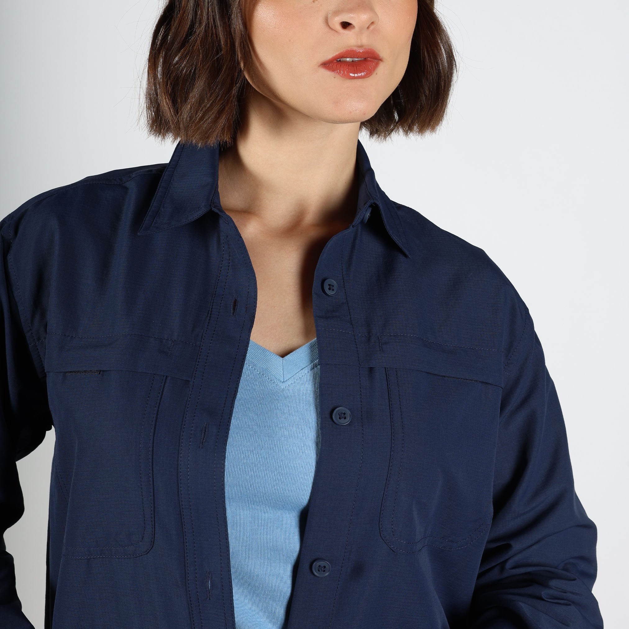 31-6063-CAMISA RAINIER RIPSTOP-EDDIE BAUER