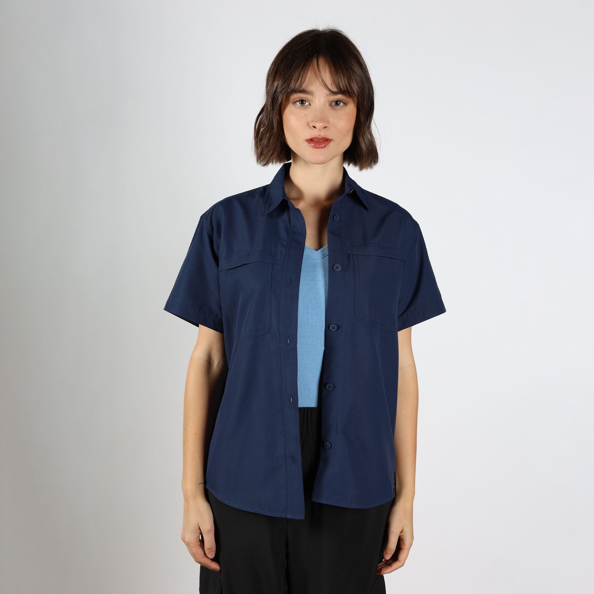 31-6065-CAMISA RAINIER RIPSTOP MANGA CORTA-EDDIE BAUER