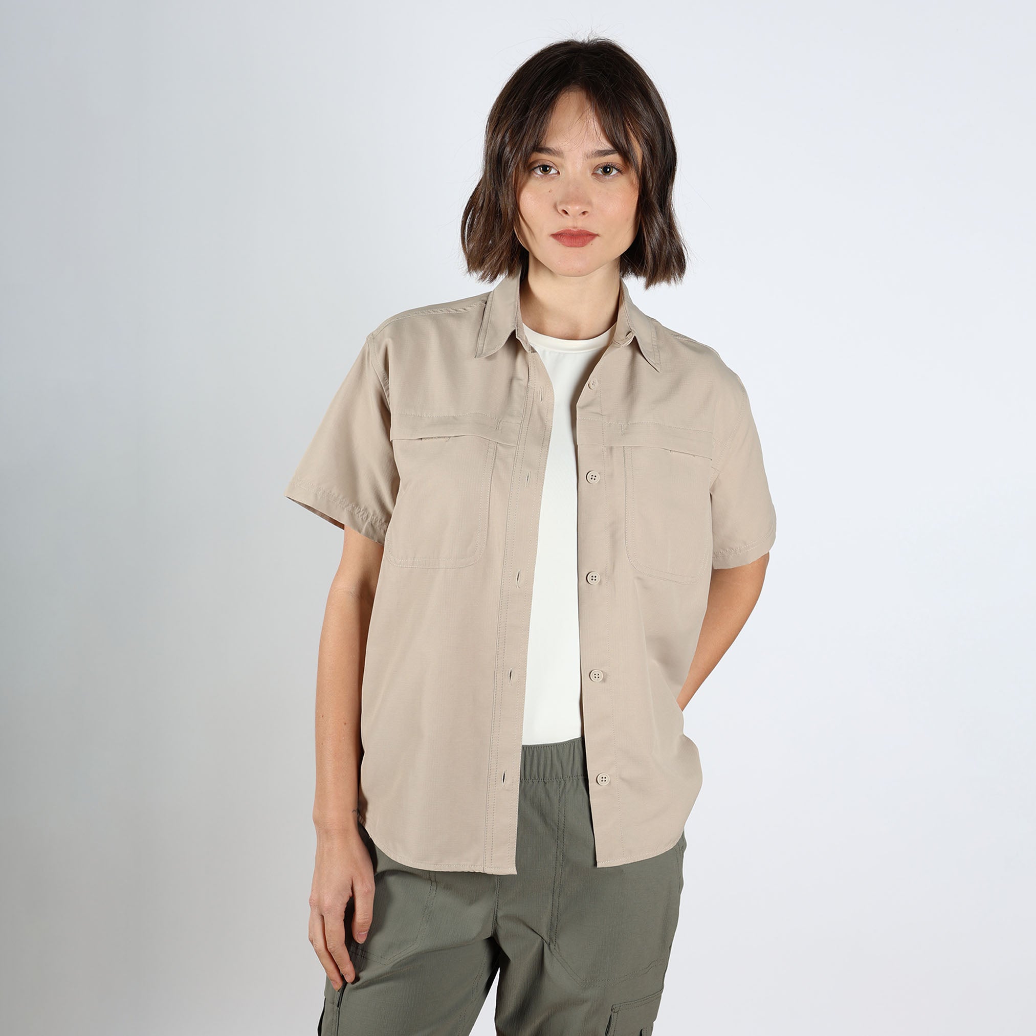 31-6065-CAMISA RAINIER RIPSTOP MANGA CORTA-EDDIE BAUER