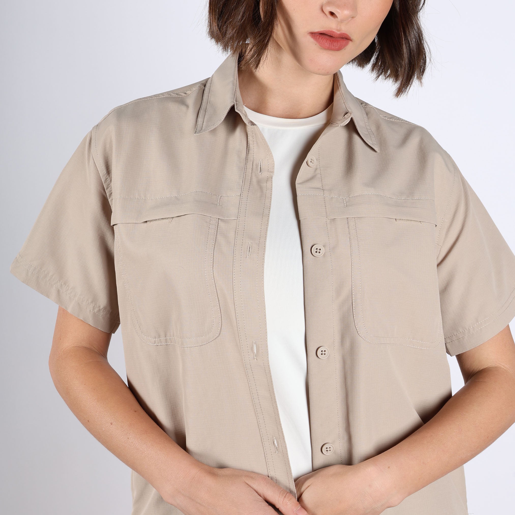 31-6065-CAMISA RAINIER RIPSTOP MANGA CORTA-EDDIE BAUER