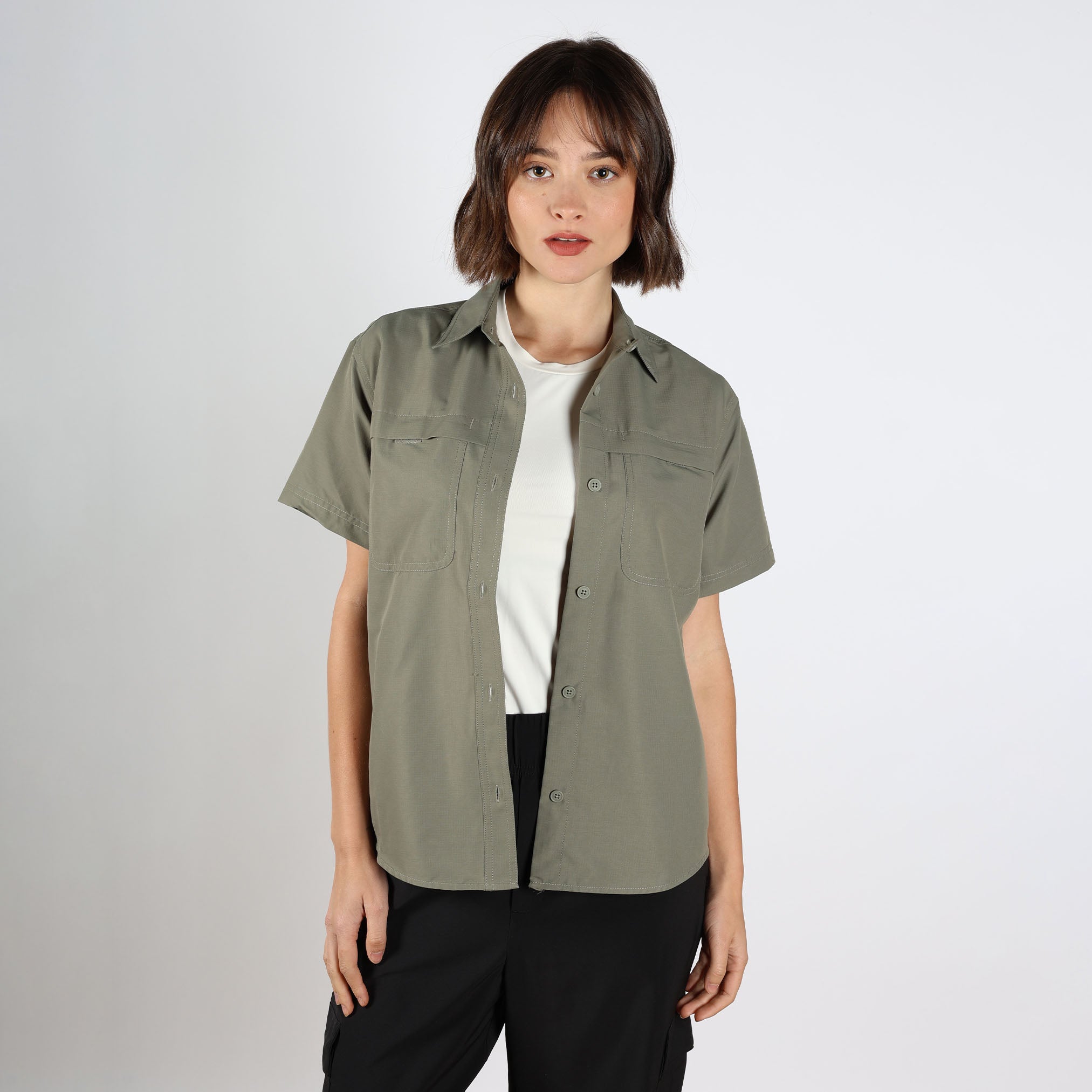 31-6065-CAMISA RAINIER RIPSTOP MANGA CORTA-EDDIE BAUER