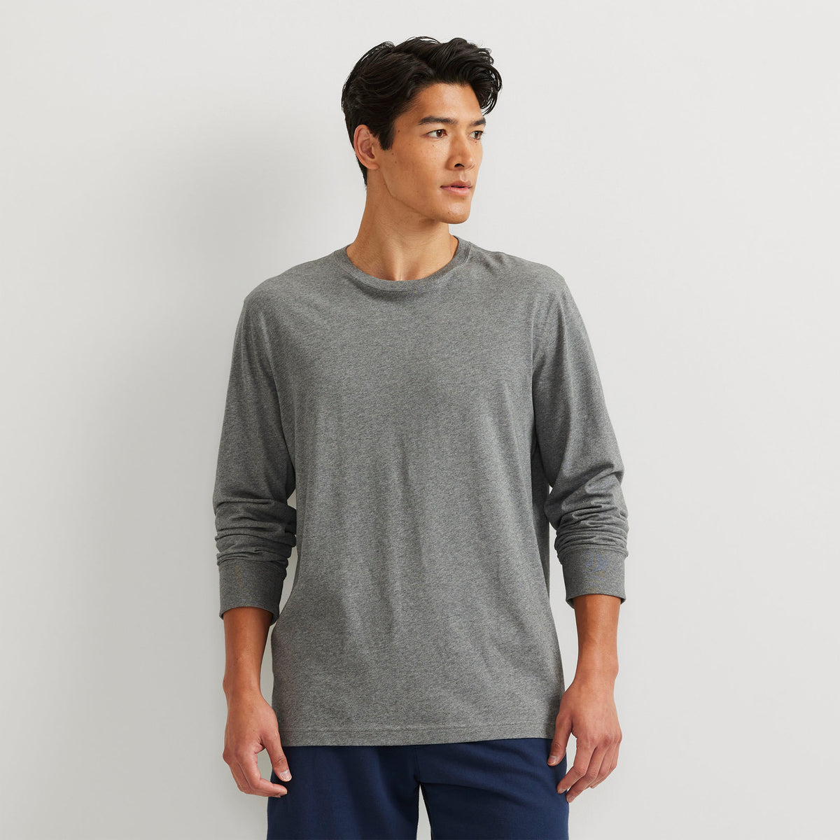 33-2532-TEE MANGA LARGA LEGEND WASH COTTON CLASSIC-EDDIE BAUER#color_149-med-htr-gray