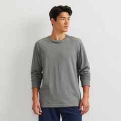33-2532-TEE MANGA LARGA LEGEND WASH COTTON CLASSIC-EDDIE BAUER#color_149-med-htr-gray
