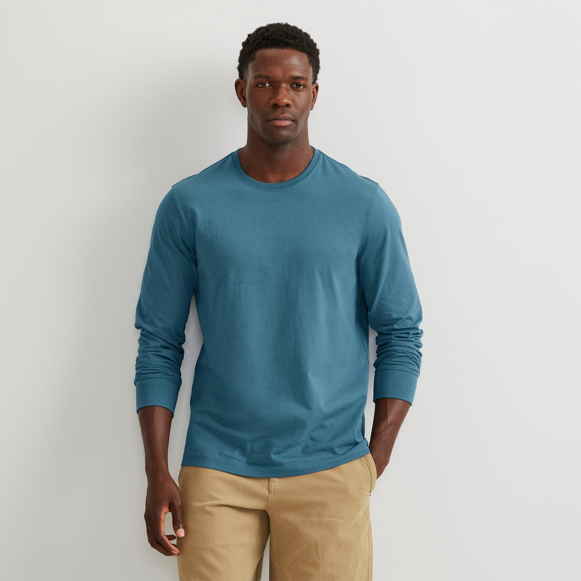 33-2532-TEE MANGA LARGA LEGEND WASH COTTON CLASSIC-EDDIE BAUER#color_580-sea-blue