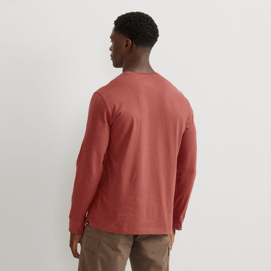 33-2532-TEE MANGA LARGA LEGEND WASH COTTON CLASSIC-EDDIE BAUER#color_749-mineral-red