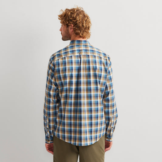 34-611-CAMISA MANGA LARGA VOYAGER-EDDIE BAUER