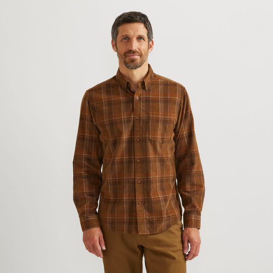 34-908-CAMISA LARGA CORDUROY-EDDIE BAUER