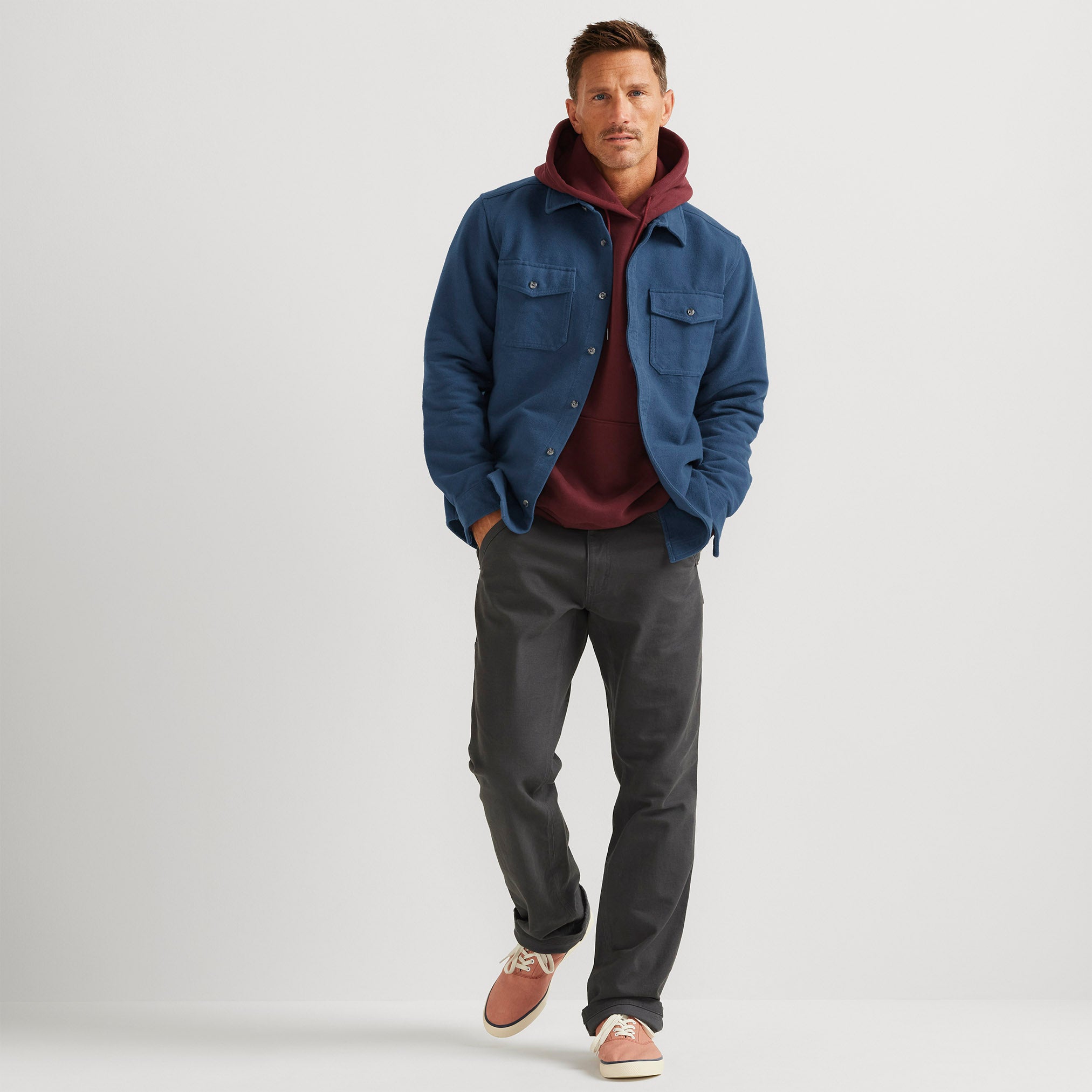 34-159-CAMISA CHAMOIS MANGA LARGA-EDDIE BAUER