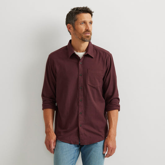 34-0917-FIELD FLANNEL FLEX SHIRT 2.0 (LIGHT)-EDDIE BAUER