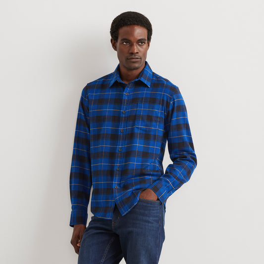 34-0917-FIELD FLANNEL FLEX SHIRT 2.0 (LIGHT)-EDDIE BAUER