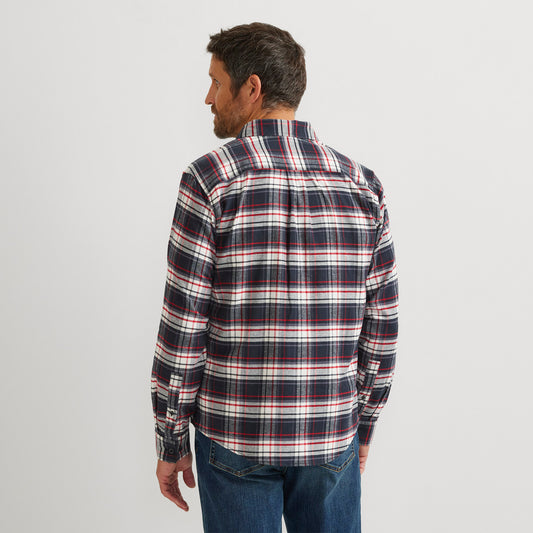 34-0917-FIELD FLANNEL FLEX SHIRT 2.0 (LIGHT)-EDDIE BAUER