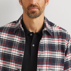 34-0917-FIELD FLANNEL FLEX SHIRT 2.0 (LIGHT)-EDDIE BAUER