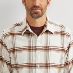 34-0917-FIELD FLANNEL FLEX SHIRT 2.0 (LIGHT)-EDDIE BAUER