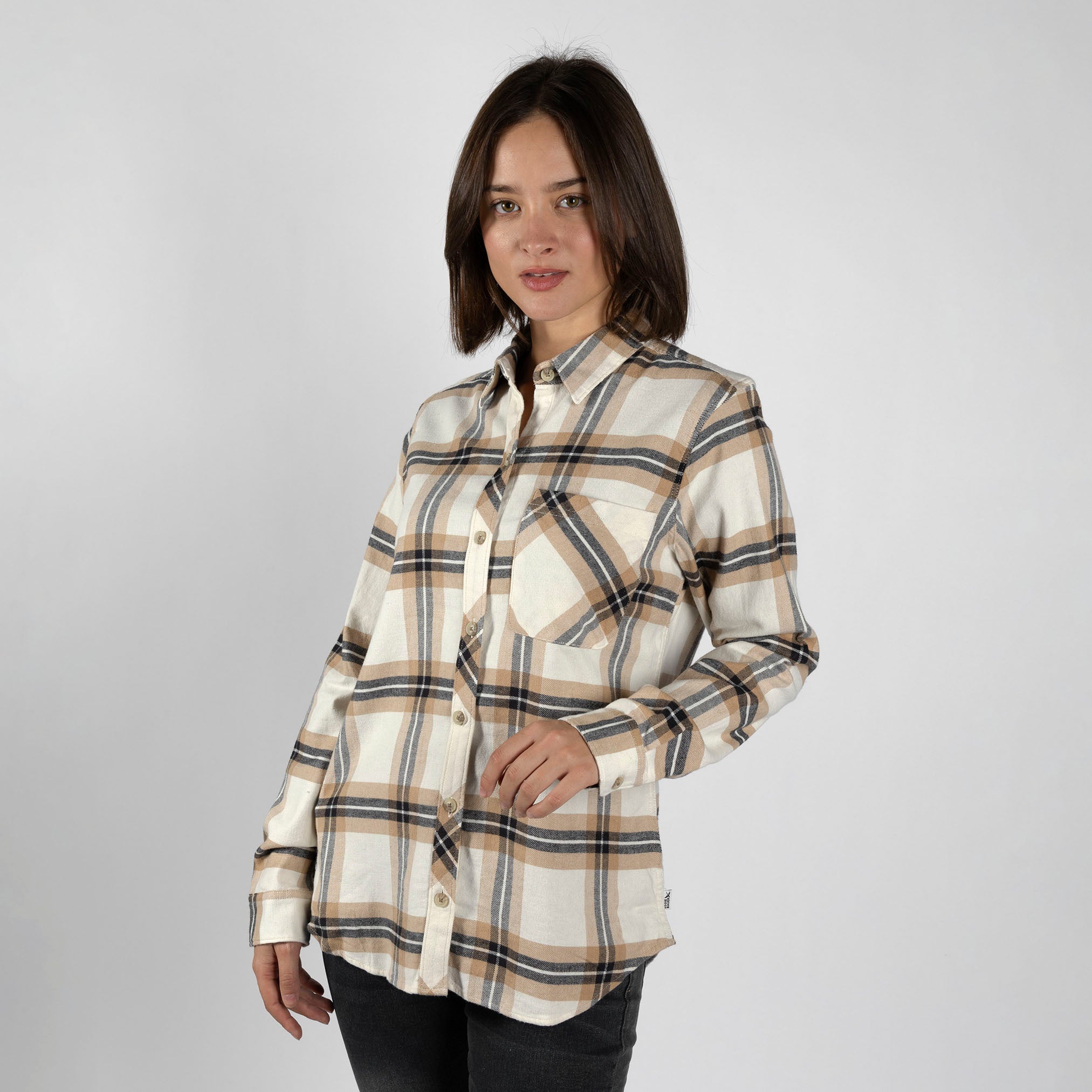 08-1348-CAMISA FIELD FLEX FLANNEL-EDDIE BAUER