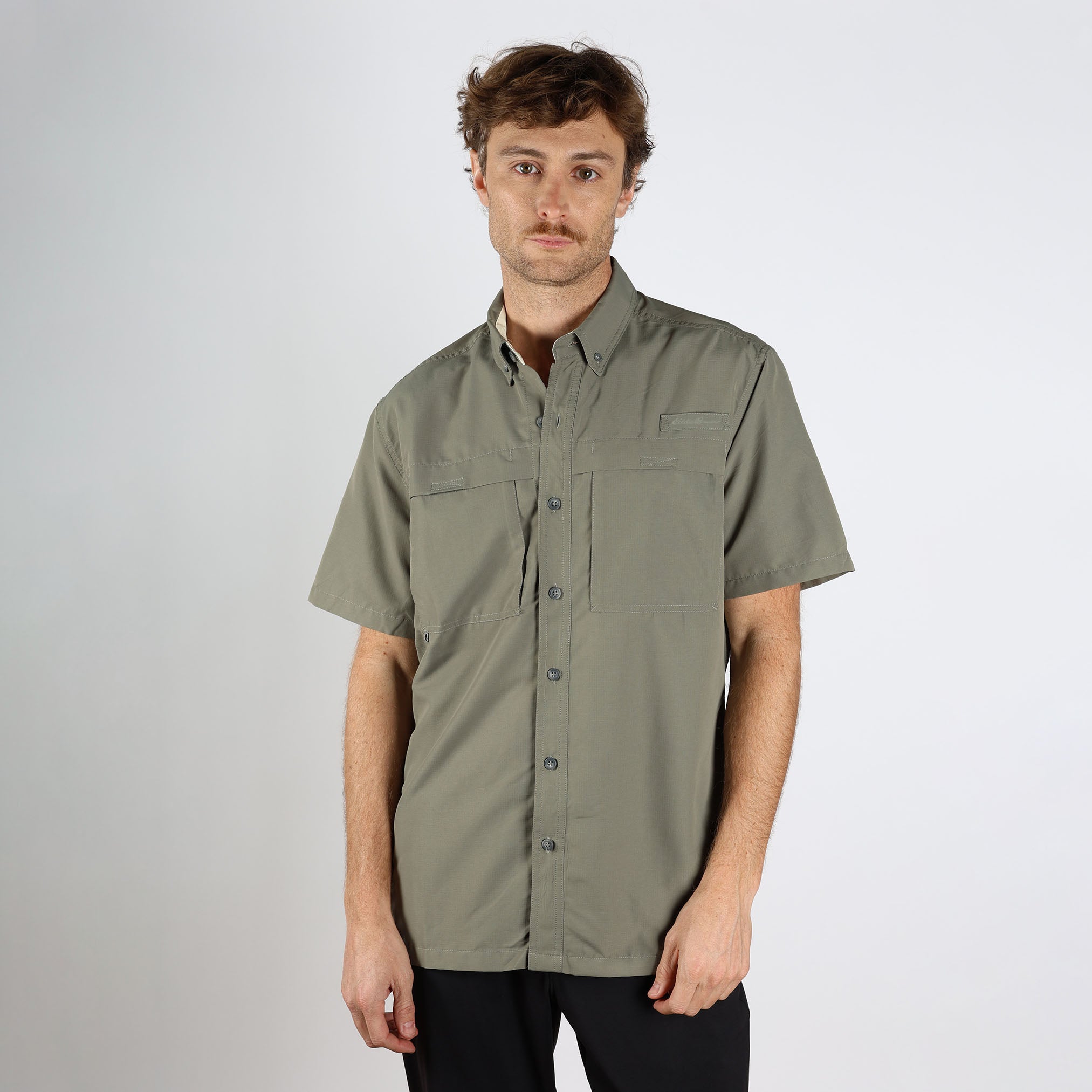 EB25-1685-CAMISA MANGA CORTA RAINIER RIPSTOP-EDDIE BAUER