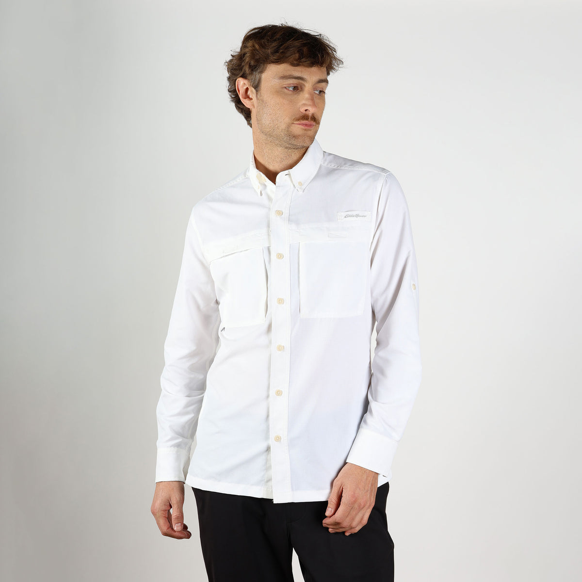 EB25-1686-CAMISA MANGA LARGA RAINIER RIPSTOP-EDDIE BAUER