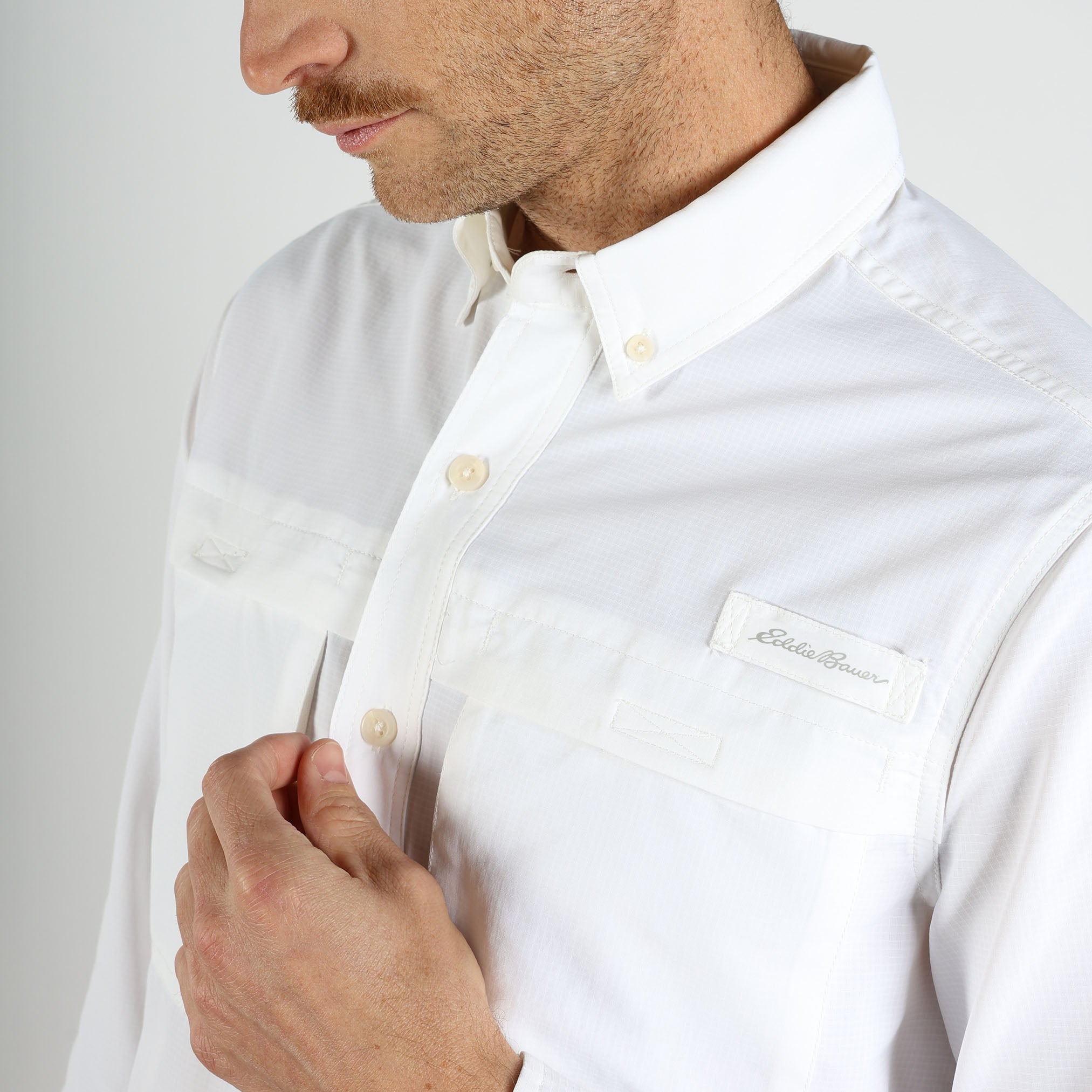 EB25-1686-CAMISA MANGA LARGA RAINIER RIPSTOP-EDDIE BAUER
