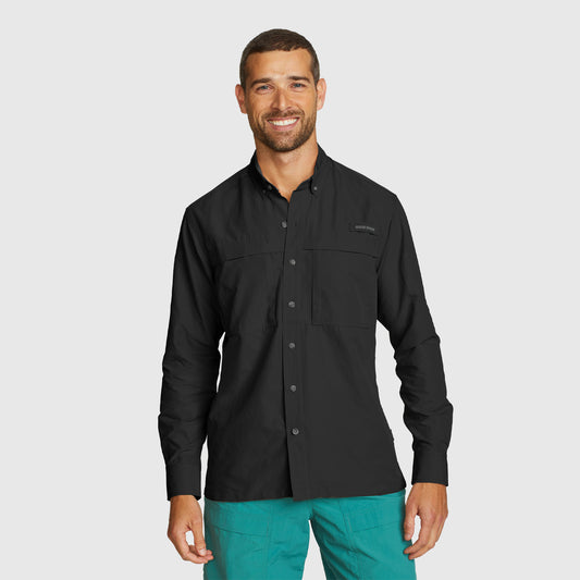 29-1686-CAMISA MANGA LARGA RAINIER RIPSTOP-EDDIE BAUER